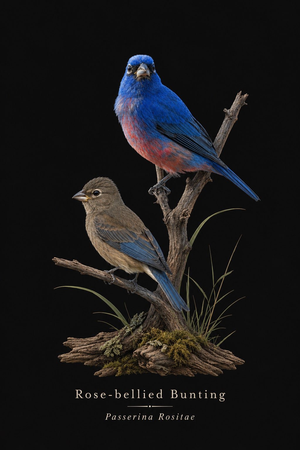 Playeras Rose-bellied Bunting - Image 2