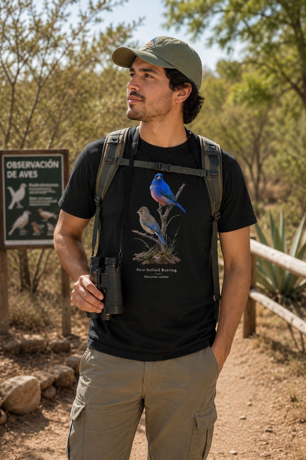 Playeras Rose-bellied Bunting
